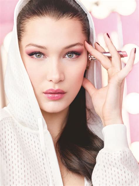 bella hadid dior lipstick|bella hadid christian dior.